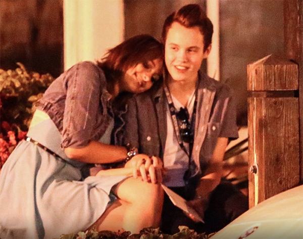 Con gái Michael Jackson và bạn trai.