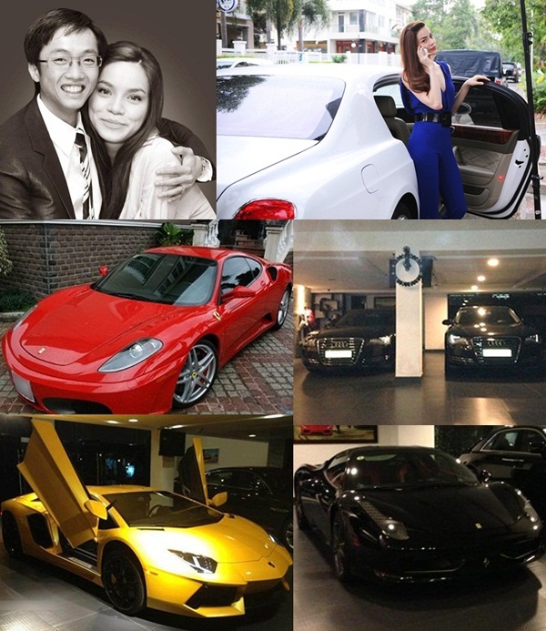 Trong khi đó, người đàn ông hiện tại của nữ ca sĩ – Cường Đô La nổi tiếng từ lâu với biệt danh dân chơi phố núi với bộ sưu tập xế hộp cỡ khủng. 