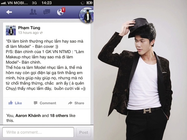 Theo Phạm Tùng, vào đầu tháng 8 anh và người bạn là Trần Tiến Mạnh cũng đi sơ tuyển nhưng đều bị loại. Sau buổi sáng bị loại, Trần Tiến Mạnh nhận được cuộc gọi từ một giám khảo mời anh trở lại cuộc thi cùng với lời gạ gẫm tình cảm, và người này bị nghi là Nam Trung. Đối mặt với lời tố cáo, Nam Trung phủ nhận vụ việc.