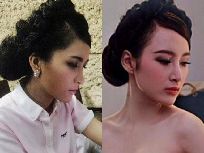 Nổi tiếng theo cách đặc biệt khiến Thoa đối diện với không ít phiền toái. Cách đây không lâu, hình ảnh trong lúc trang điểm dự thi hoa khôi của Thoa cũng được bạn bè ghép chung với ảnh của Angela Phương Trinh, đăng tải lên mạng, gây ra nhiều hiểu lầm tương tự, khiến cô đau đầu.