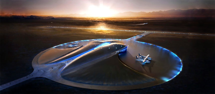 Sân bay vũ trụ Mỹ ở bang New Mexico, là cơ sở cho các hoạt động du lịch vũ trụ của công ty Virgin Galactic cũng đối mặt với lời nhận xét tương tự như sân vận động ở Qatar. 