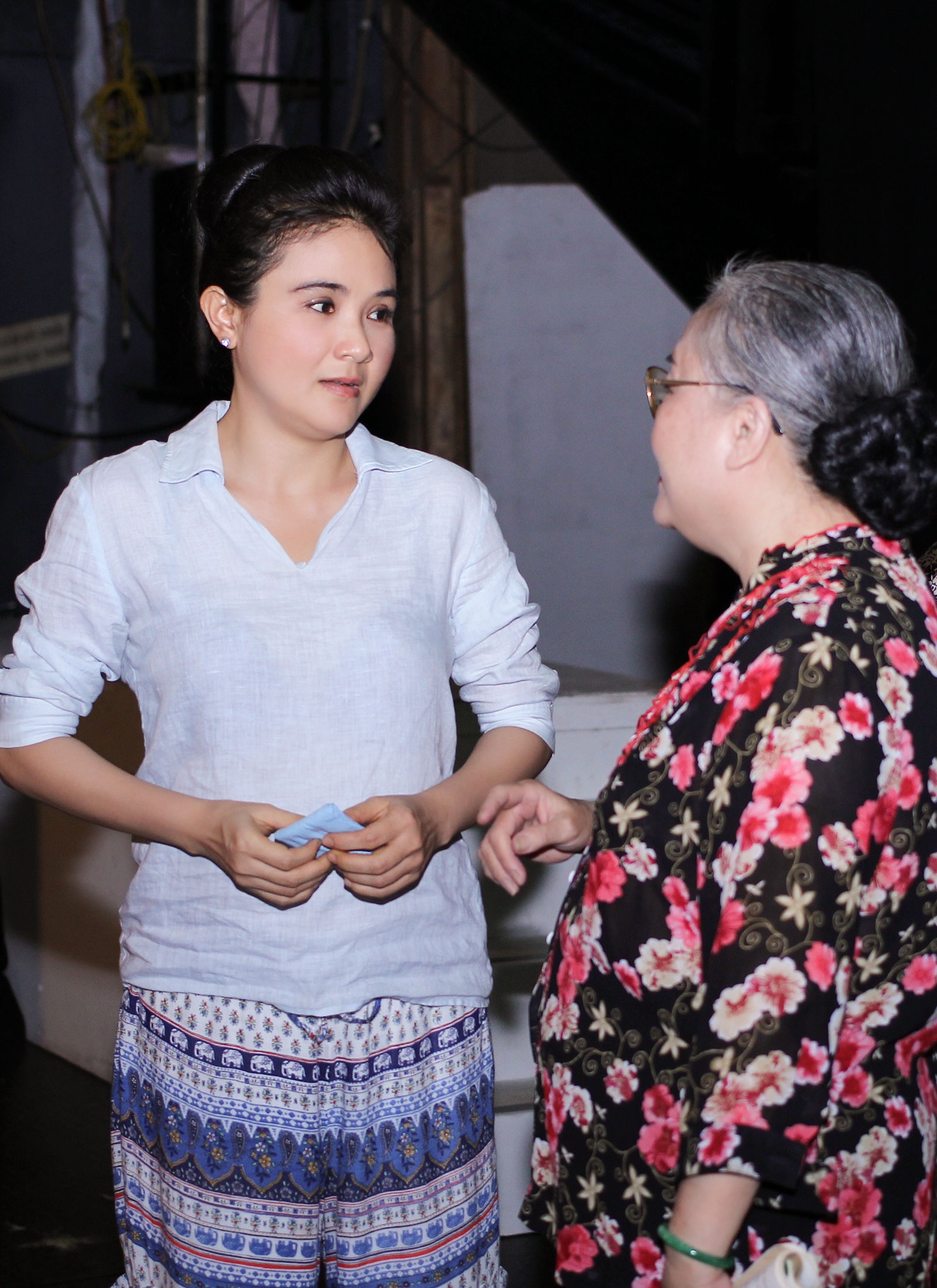 Bên cạnh Kiều Oanh, vở diễn Lan và Điệp còn có sự góp mặt của nhiều tên tuổi nổi tiếng trong làng cải lương như Vũ Linh, Thanh Ngân, Hồng Nga, Ngọc Giàu, NSƯT Thanh Nguyệt,......