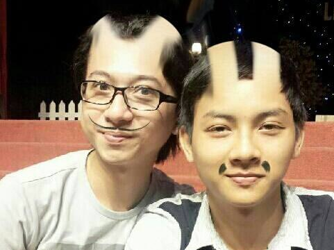 Anh chup tu suong xem la cuoi nghieng nga cua sao Viet hinh anh