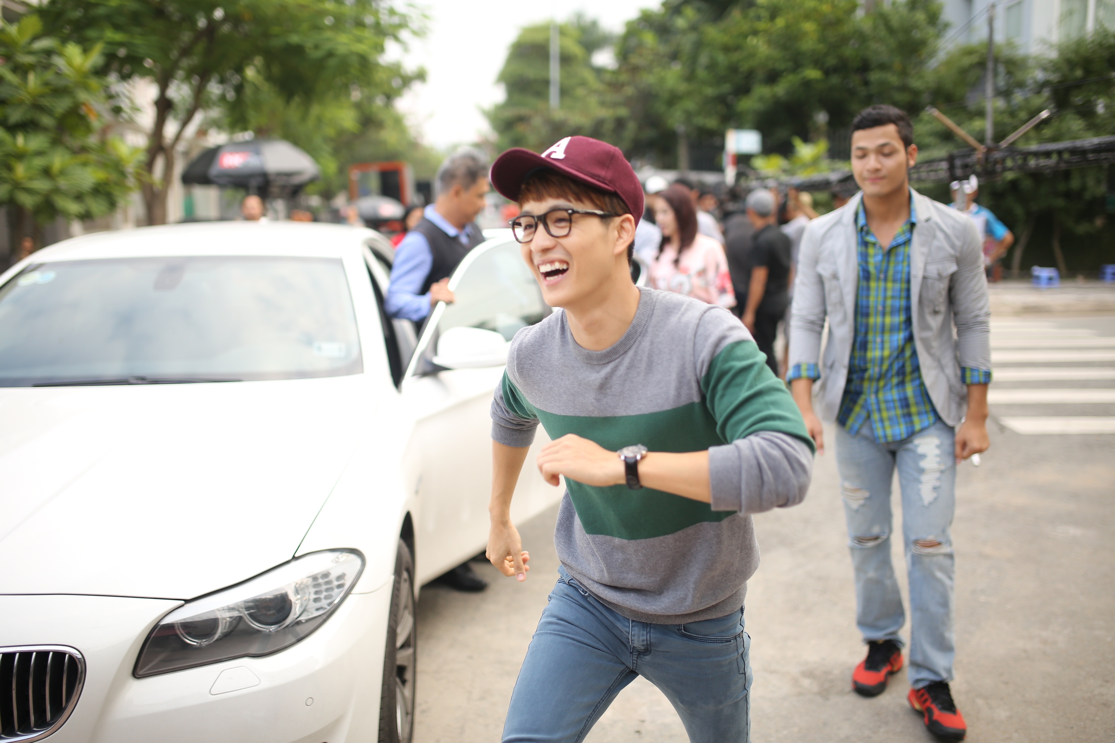 MC Thanh Tu vao vai dong tinh trong phim dien anh dau tay hinh anh