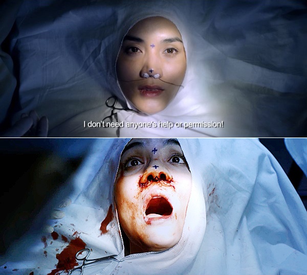 Những cái chết trong phim của đạo diễn Victor Vũ hầu như đều không được bình yên. Gần đây nhất, nhân vật Bella do Trang Nhung đóng trong Scandal: Hào quang trở lại cũng có số phận tương tự. Vì muốn tìm lại danh tiếng, Bella tìm đến phẫu thuật thẩm mỹ qua bàn tay của bác sĩ Quân (Chi Bảo). 