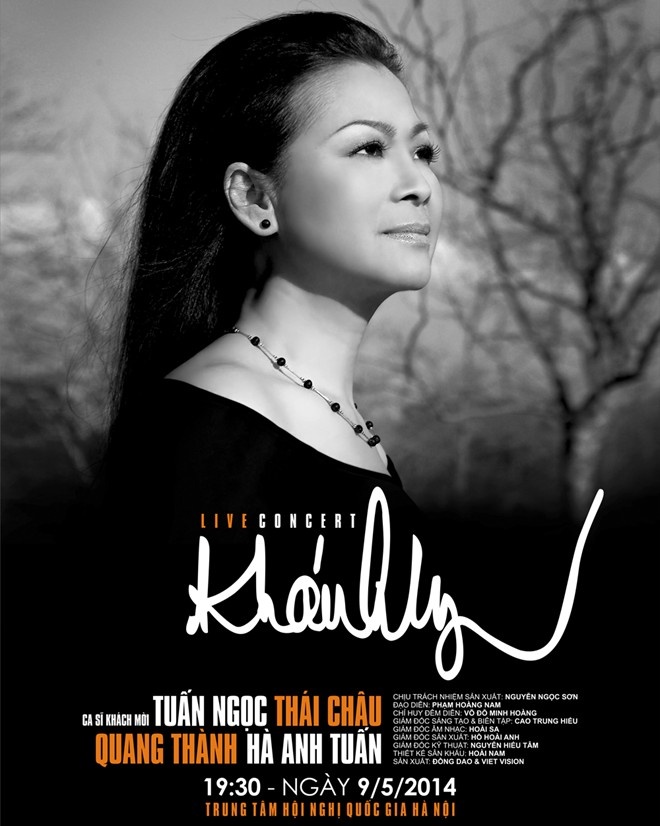 Tháng 5/2014, nữ danh ca Khánh Ly về nước và tổ chức một đêm nhạc ở tại Trung tâm Hội nghị Quốc gia Hà Nội sau 40 năm xa nhà. Đêm nhạc trở thành sự kiện được những người hâm mộ nữ danh ca háo hức, chờ đợi. 