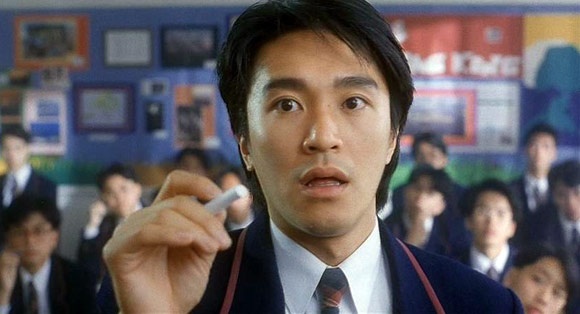 Chau Tinh Tri ngay ngo gay cuoi trong 'Truong hoc Uy Long 1' hinh anh