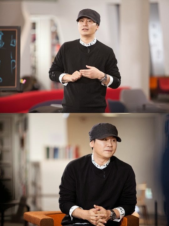 Yang Hyun Suk trong chương trình Healing Camp.