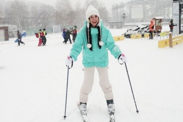 Ho Quang Hieu, Huyen Baby hao hung truot tuyet o xu nguoi hinh anh