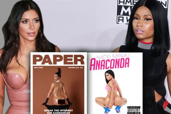 Nicki to Kim sieu vong 3 bat chuoc cach khoe mong hinh anh