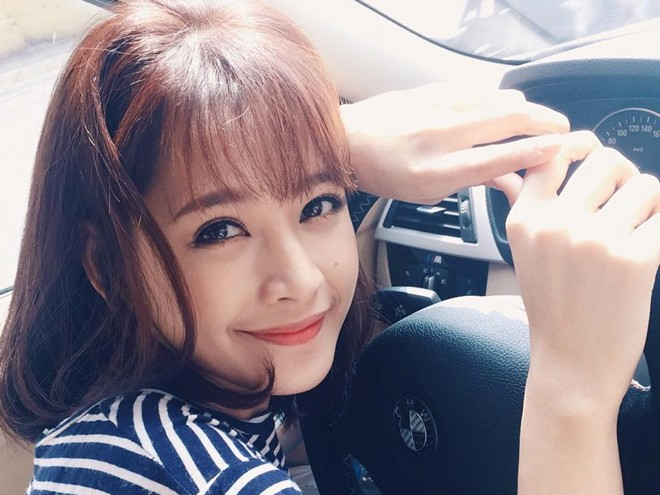 Chi Pu, Angela Phuong Trinh dua nhau sam xe hop bac ty hinh anh