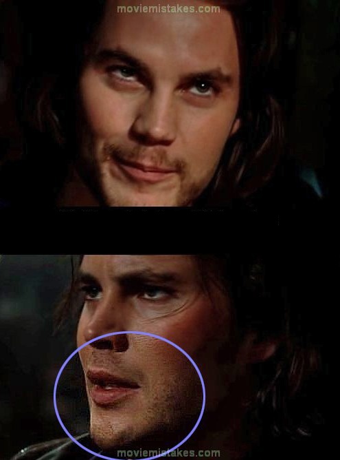 Lần đầu tiên Wolverine và Gambit gặp nhau ở X-Men Origins: Wolverine (2009), râu của Gambit ngắn hơn nhiều so với phân đoạn cuối cảnh phim.