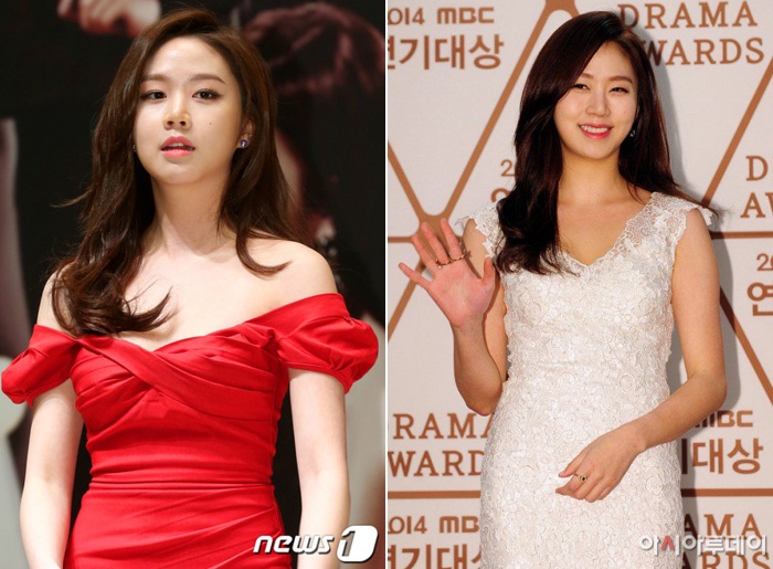 Nữ diễn viên 9x Go Sung Hee được biết đến với gương mặt xinh xắn đậm chất Hàn và vóc dáng thon thả, cô thường xuyên diện những bộ cánh cúp ngực, xuyên thấu gợi cảm. Thời điểm cuối năm ngoái, Go Sung Hee xuất hiện trong tình trạng thêm vài kg khiến đường cong chữ S có phần đầy đặn hơn.