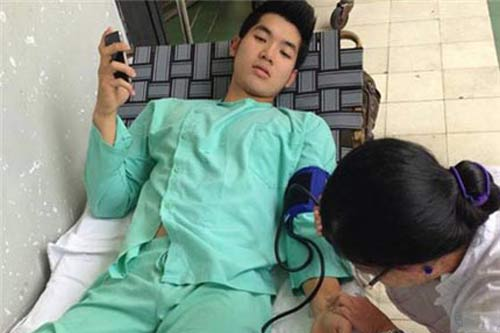 Nghe si Viet khon don vi tai nan khi lam phim hinh anh