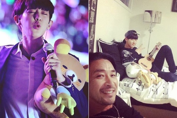 Thành viên Chanyeol của nhóm EXO có tình yêu đặc biệt với chú gấu rilakkuma và đặt tên nó là Taurus, anh mang theo người bạn của mình tới sân khấu cho đến giường ngủ. Nam ca sĩ còn tặng lại một số gấu rilakkuma cho người bạn cùng nhóm Baekhyun.