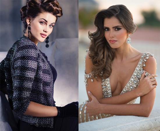 Vẻ đẹp của Rolene mang nét tiềm ẩn, hoang sơ của mảnh đất Nam Phi nhiều nắng gió. Trong khi đó, gương mặt của Paulina lại rạng rỡ đậm chất La tinh.