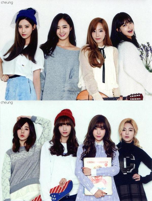 Đội hình 8 thành viên của SNSD sau 1 năm nhiều biến động.