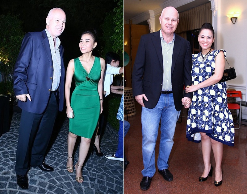 Vài năm gần đây, người thường xuyên xuất hiện cùng nữ ca sĩ Thu Minh ở các sân khấu là ông xã ngoại quốc có biệt danh White Bear. 