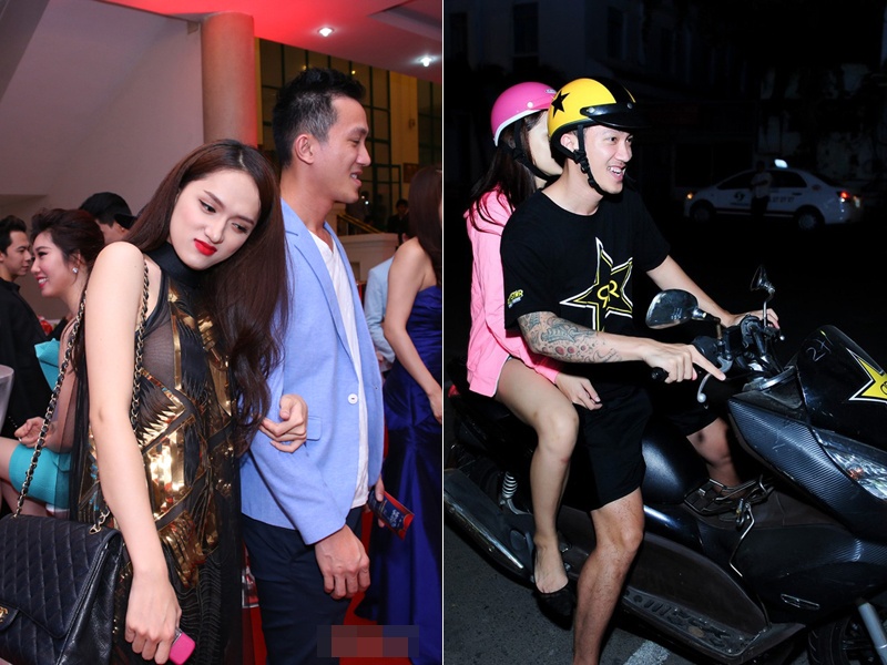 Trong những lần đưa đón người yêu chạy show, Chriss Lai cũng thỉnh thoảng xuất hiện cùng Hương Giang trước báo giới. Nữ ca sĩ đi lên từ Vietnam Idol không ngại bày tỏ tình cảm với bạn trai ở trước ống kính. Từ mùa thu năm ngoái, Hương Giang đã dẫn người yêu về ra mắt bố mẹ. 