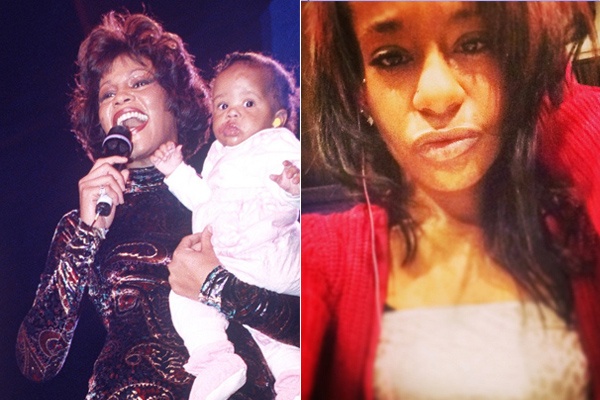 Con gai Whitney: Tu co be bam me den thieu nu rac roi hinh anh