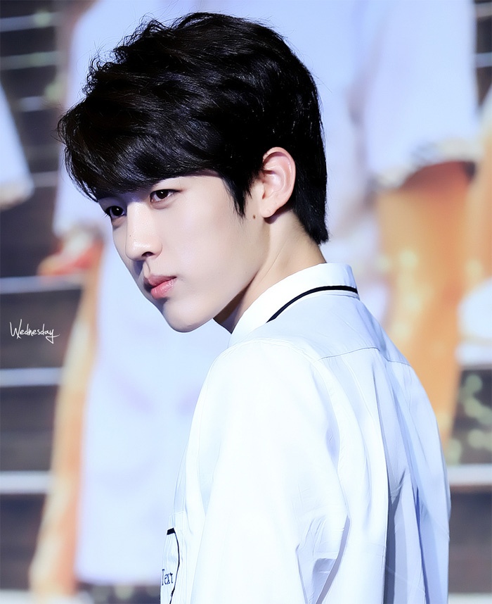 Sungyeol của nhóm INFINITE chọn các sản phẩm làm từ rau diếp để giữ ẩm và giúp da thêm khỏe khoắn. 