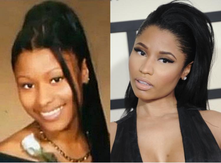 Cô gái Nicki Minaj xưa kia khá mộc mạc, giản dị, chưa hề biết đến trang điểm hay diện những bộ cánh sexy và đặc biệt là bơm vòng 3 cỡ khủng.