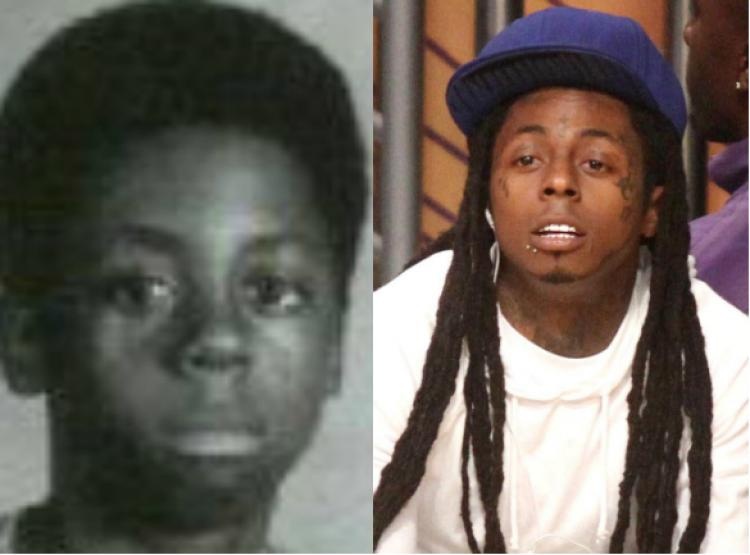 Trước khi xăm trổ đầy mình và để tóc dài, rapper từng đoạt 4 giải Grammy Lil Wayne trông hiền khô.