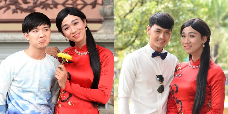 Ngoài ra, MV còn có sự góp mặt của Mr. Bi Đăng Khoa - nam chính trong phim ngắn từng gây sốt trên mạng internet Hãy nói anh yêu em - cùng diễn viên Lê Thanh Tâm, Lý Kiều Nhi.