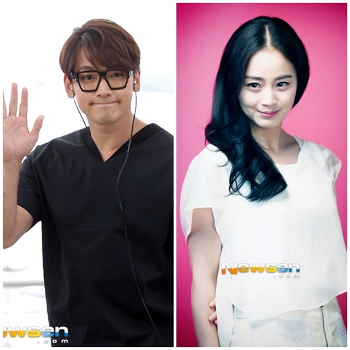 Bi Rain và Kim Tae Hee.