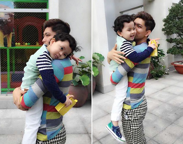 Bên cạnh Trương Quỳnh Anh, Tim cũng cập nhật hình ảnh mình đang vui đùa cùng cậu con trai cưng và viết ngắn gọn: “Mùng 1 với tình yêu lớn”. Qua những bức hình cả hai đăng tải, người hâm mộ phần nào có cơ sở để tin rằng cặp đôi đẹp của làng giải trí Việt đã làm hòa với nhau.