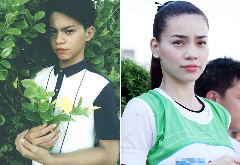 Trước đó, vào cuối năm 2013, cư dân mạng cũng xôn xao với chuỗi hình ảnh của một nam sinh ở tỉnh An Giang có nickname Alex Dương vì sở hữu gương mặt giống bà xã Cường Đô la đến kinh ngạc. Hai người giống nhau từ đôi mắt có mí dưới đầy đặn, cặp chân mày hơi xếch, chiếc mũi hếch đến bờ môi đỏ quyến rũ...