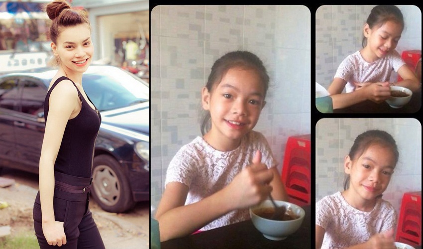 Tháng 8/2014, bức ảnh chụp bé gái có gương mặt giống ca sĩ Hồ Ngọc Hà bất ngờ được không ít người chia sẻ trên các trang mạng xã hội. Cô bé sở hữu nhiều nét giống giọng ca Mối tình xưa và được gọi vui là “em gái thất lạc”. Bức hình này nhanh chóng thu hút sự quan tâm lớn từ công chúng.