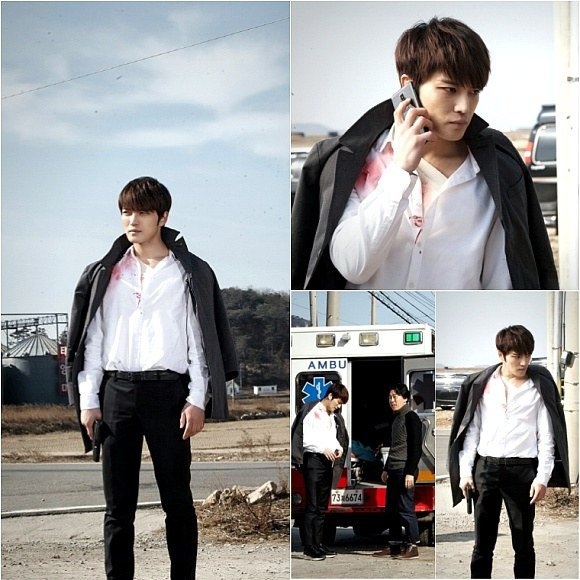 Kim Jae Joong trong những cảnh quay cuối của Spy trước khi lên đường nhập ngũ hôm 31/3 tới.