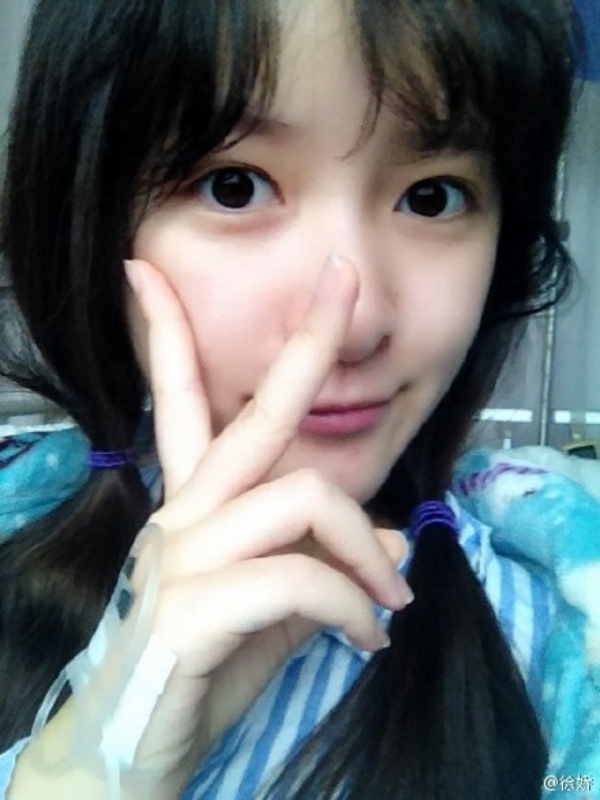 Hình ảnh Từ Kiều tự tin ở trong viện.