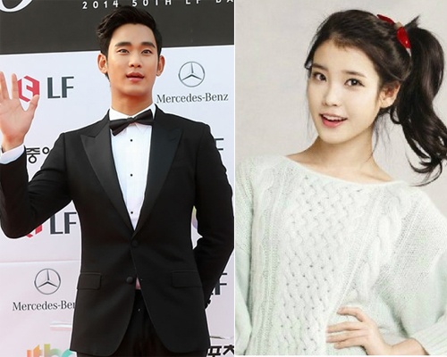 Kim Soo Hyun tro lai cung IU hinh anh