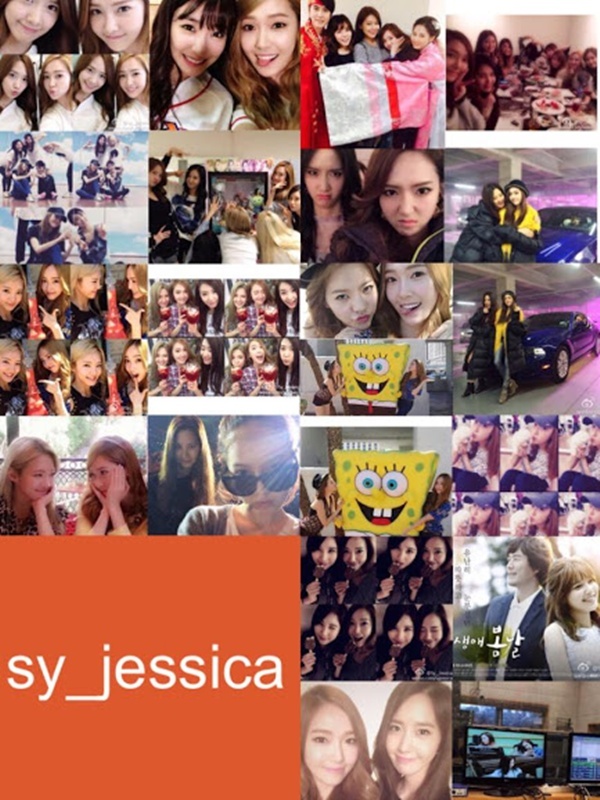 Những hình ảnh với SNSD đều bị Jessica gỡ bỏ.