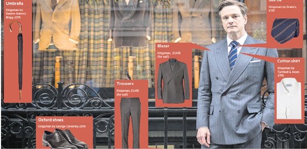 Mac vest dep nhu quy ong 'Kingsman' hinh anh