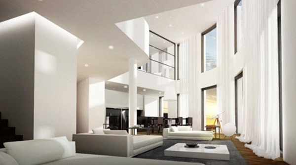 Cả tòa nhà chỉ gồm 18 căn hộ được thiết kế như biệt thự ở từng phòng.