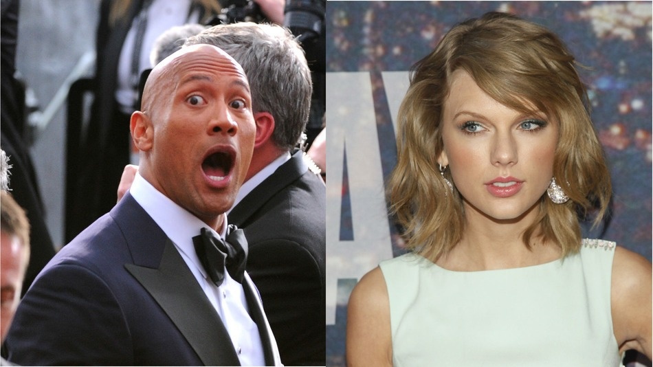 The Rock hai huoc an theo hit cua Taylor Swift hinh anh
