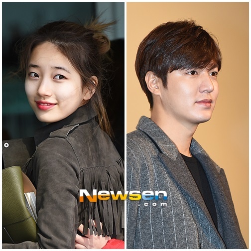 Suzy và bạn trai Lee Min Ho.