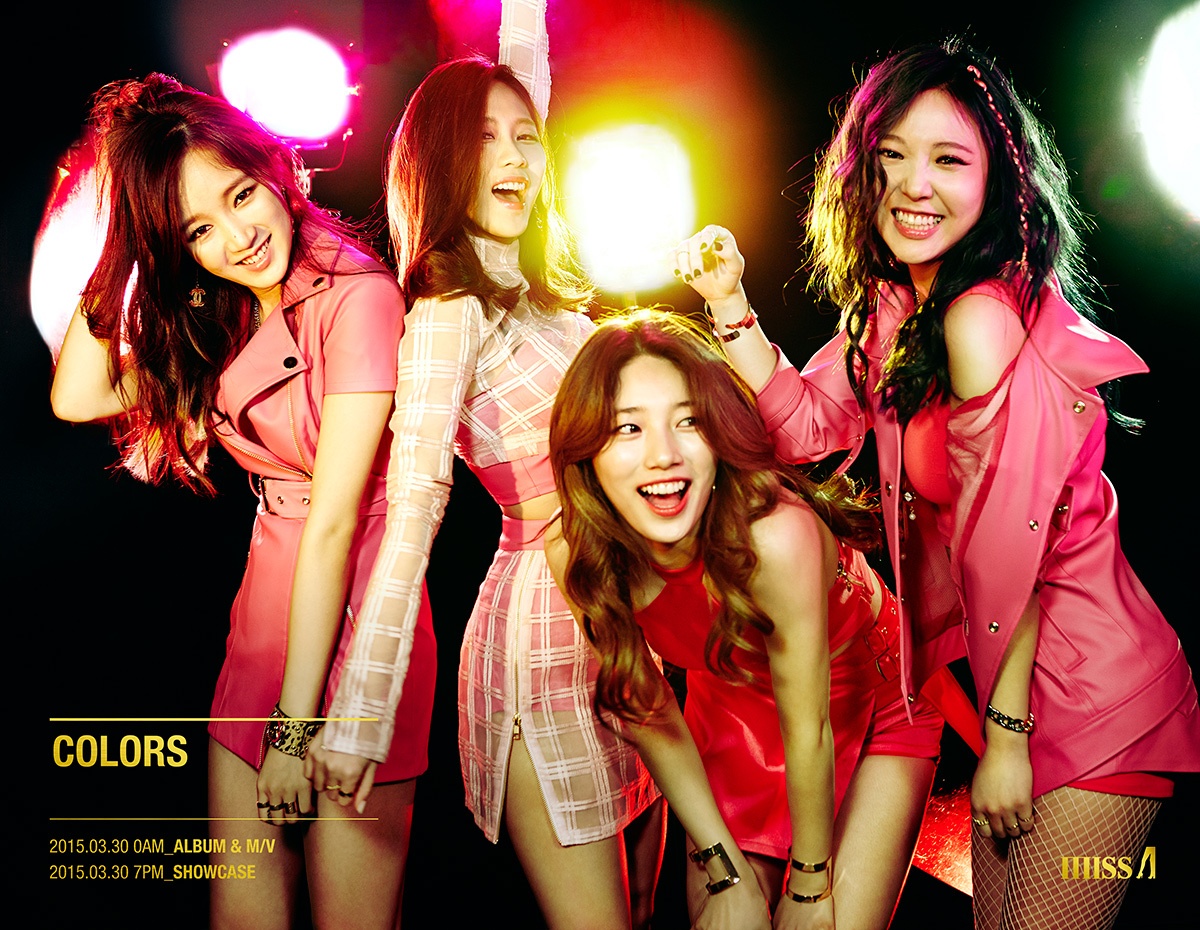 Hình ảnh miss A trong album trở lại.