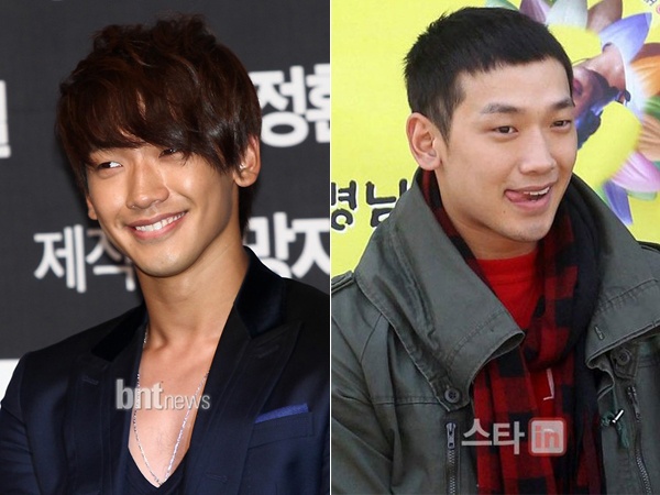 Không có những kiểu tóc hợp mốt, thời thượng, Bi Rain trông giản dị hơn khá nhiều.