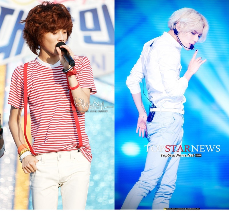 Năm 2014, thành viên Taemin của nhóm SHINee hé lộ anh nặng 57kg sau khi giảm cân khá nhiều. Cân nặng Taemin thường ở mức 60kg. Tuy nhiên, trong những bức ảnh hồi 2012, nam ca sĩ trông gầy gò hơn rất nhiều. 