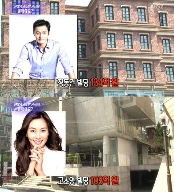 Vợ chồng Jang Dong Gun - Go So Young đang là cặp đôi có nhiều bất động sản nhất ở showbiz Hàn.