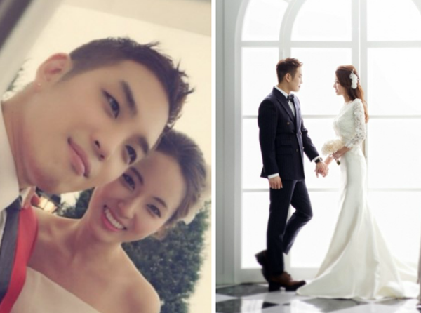 BUMKEY và DJ Kang Da Hye cưới vào tháng 6/2014, 4 tháng trước khi anh bị bắt.