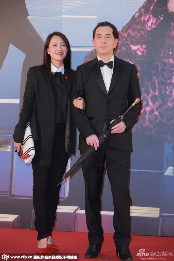 Hoắc Vấn Hy và Huỳnh Thu SInh.