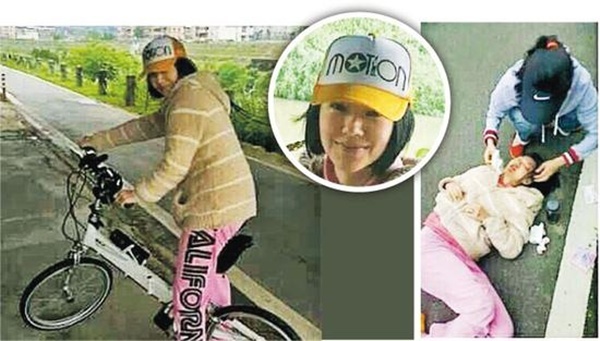 Hình ảnh sau tai nạn của MC Tiểu S khiến cư dân mạng hoảng hốt. Cô bị thương ở vùng mặt.