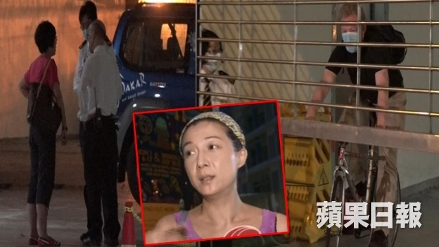 Ngô Ỷ Lợi ở bên ngoài trường đến tối muộn chờ con.