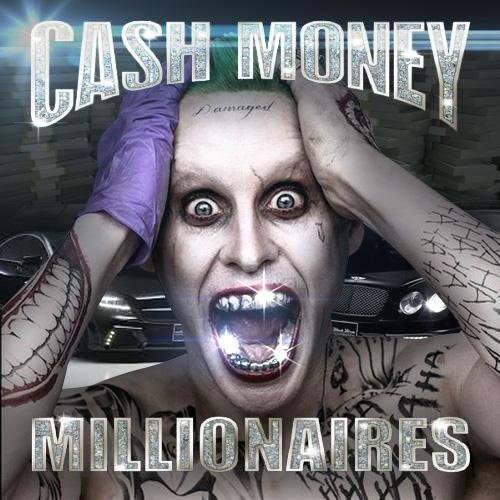 Hàm răng lấp lánh kim cương của Joker.