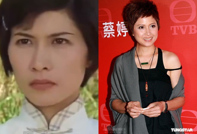 Thiệu Mỹ Kỳ trong phim và hình ảnh hiện nay.